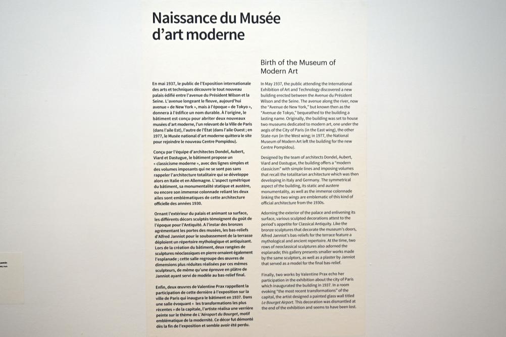 Paris, Musée d’art moderne de la Ville de Paris, Saal 3, Bild 3/3