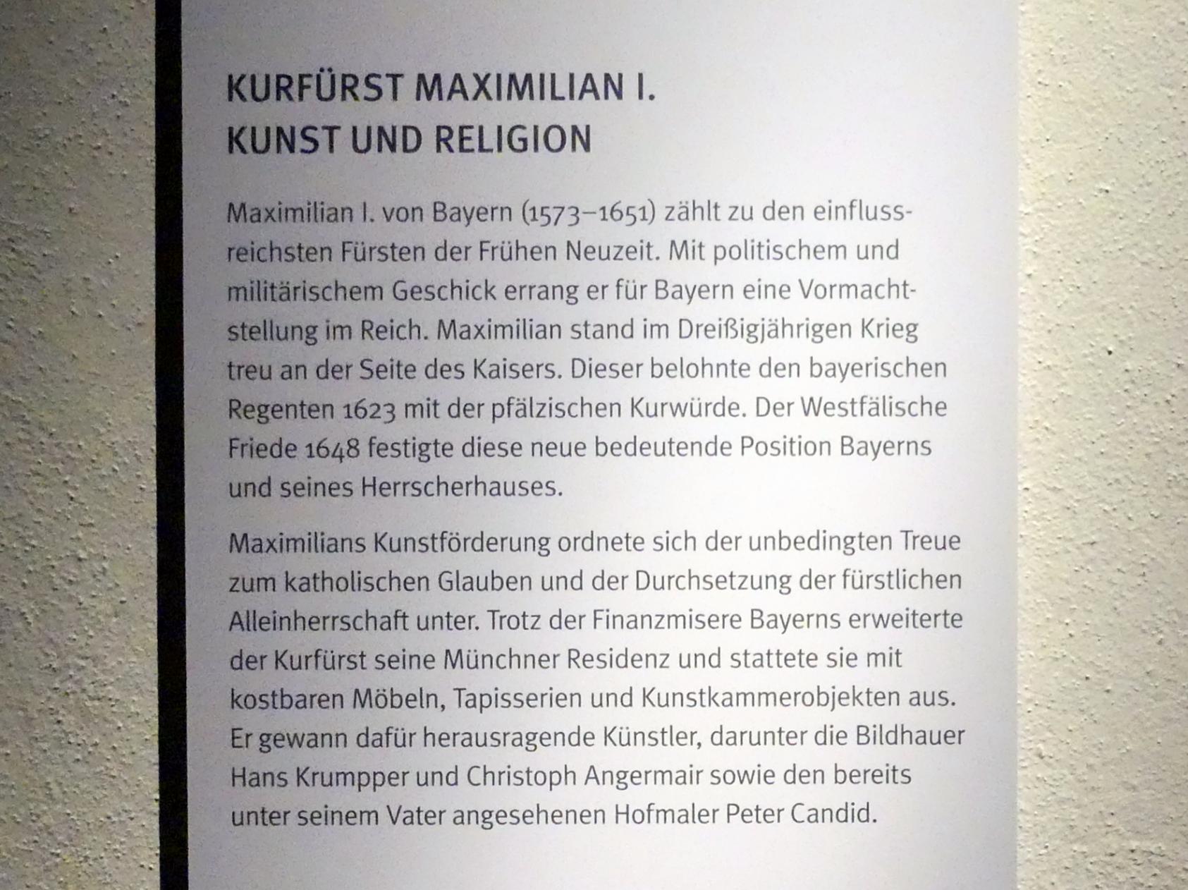 München, Bayerisches Nationalmuseum, Saal 31, Bild 4/4