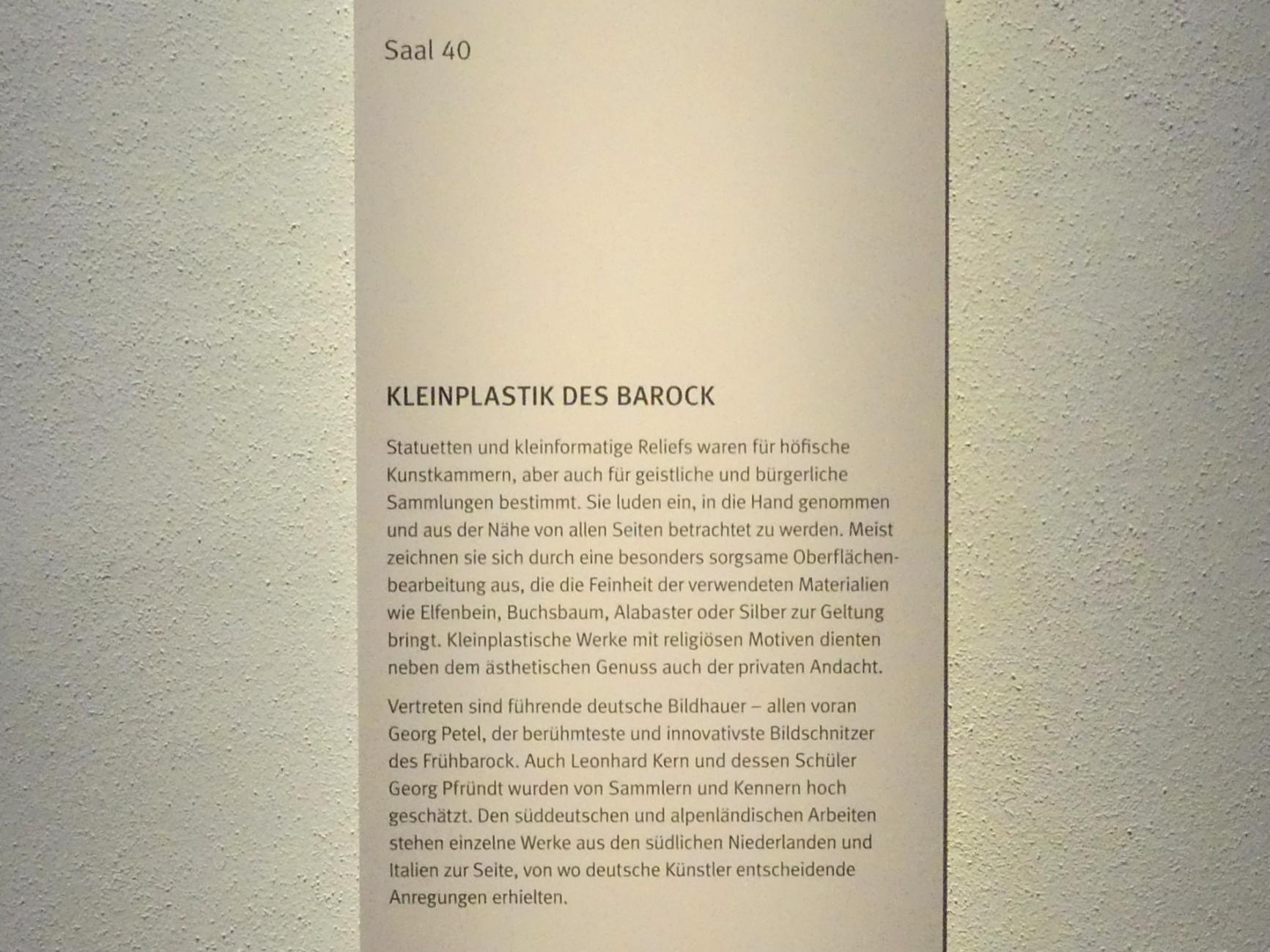 München, Bayerisches Nationalmuseum, Saal 40, Bild 5/5
