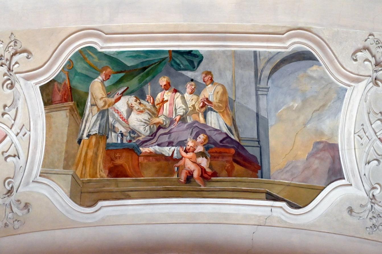 Johann Baptist Zimmermann (1701–1757), Fresken, Weyarn, ehem. Augustiner-Chorherrenstift, ehem. Stiftskirche, jetzt Pfarrkirche St. Peter und Paul, 1729, Bild 11/14