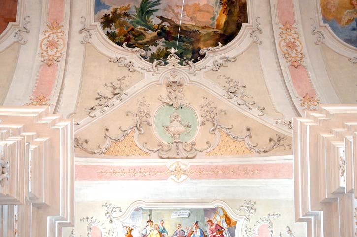 Johann Baptist Zimmermann (1701–1757), Stuck, Weyarn, ehem. Augustiner-Chorherrenstift, ehem. Stiftskirche, jetzt Pfarrkirche St. Peter und Paul, 1729, Bild 1/2