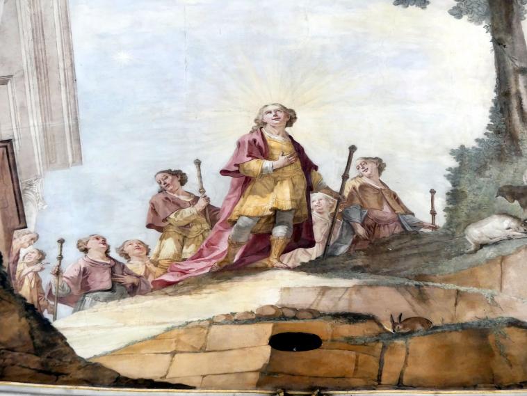 Matthäus Günther (1730–1787), Fresken, Forst (Wessobrunn), Pfarr- und Wallfahrtskirche St. Leonhard im Forst, 1769, Bild 12/19