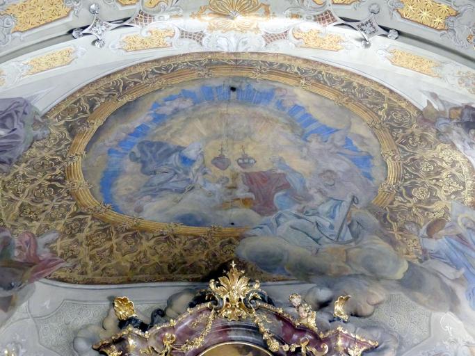 Cosmas Damian Asam (1713–1738), Fresken, Straubing, Ursulinenkloster, Klosterkirche St. Ursula, 1738