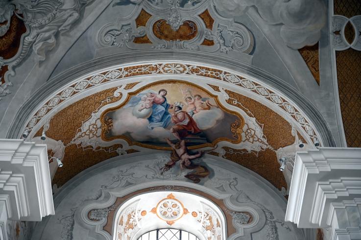 Christoph Thomas Scheffler (1719–1755), Freskenzyklus, Ellwangen, ehem. Jesuitenkirche, heute evangelische Stadtkirche, 1726–1727, Bild 8/15