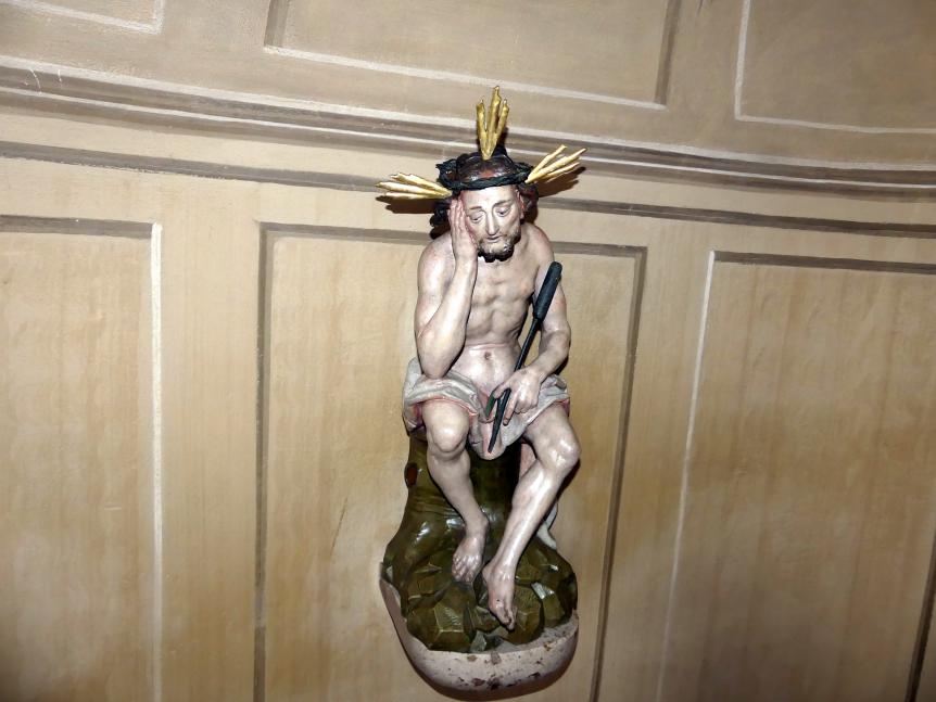 Johann Joseph Christian (1727–1777), Christus in der Rast (Zuschreibung und Datierung unsicher), Daugendorf (Riedlingen), Pfarrkirche St. Leonhard, 1727, Bild 2/3