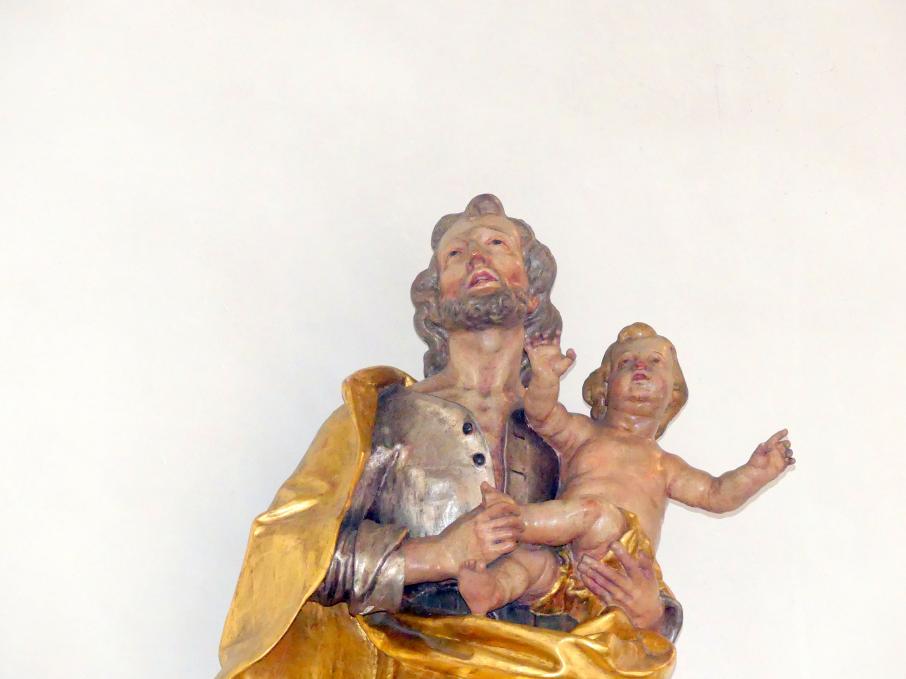 Franz Joseph Friedrich Christian (1772–1792), Hl. Joseph, Offingen (Uttenweiler), Wallfahrtskirche St. Johannes Baptist auf dem Bussen, 1786, Bild 2/6