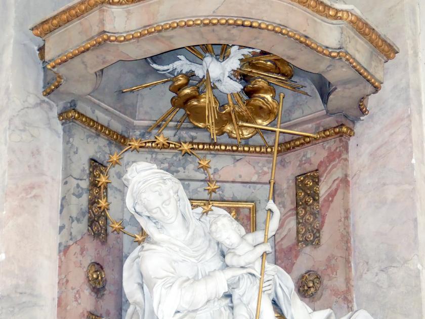 Johann Joseph Christian (1727–1777), Hochaltar und Nebenaltäre, Bad Buchau, ehem. Damenstift, ehem. Stiftskirche, heute Pfarrkirche St. Cornelius und Cyprianus, 1774–1776, Bild 21/41