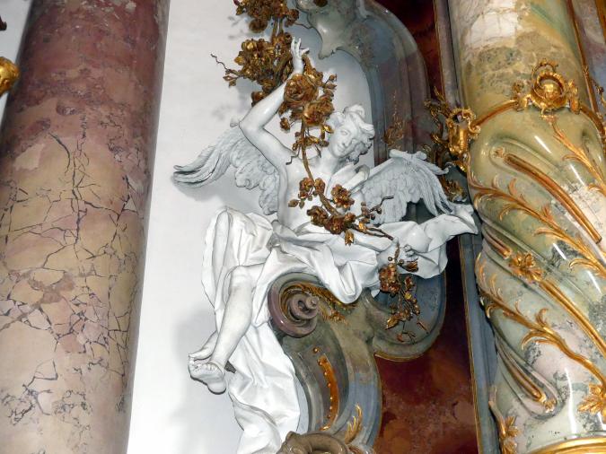 Johann Joseph Christian (1727–1777), Stuckfiguren, Zwiefalten, ehemalige Benediktiner-Abteikirche, heute Pfarr- und Wallfahrtskirche Unserer Lieben Frau, 1744–1755, Bild 49/109