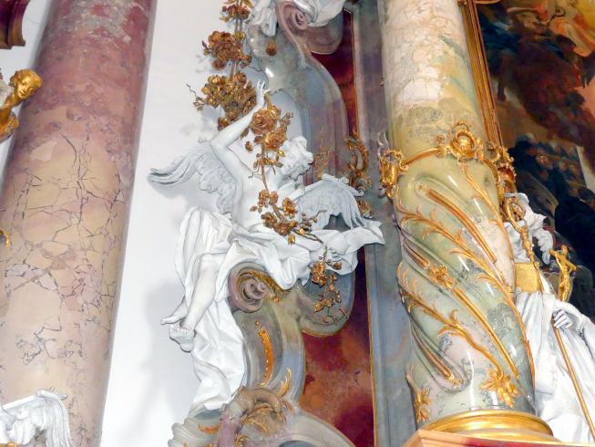 Johann Joseph Christian (1727–1777), Stuckfiguren, Zwiefalten, ehemalige Benediktiner-Abteikirche, heute Pfarr- und Wallfahrtskirche Unserer Lieben Frau, 1744–1755, Bild 50/109