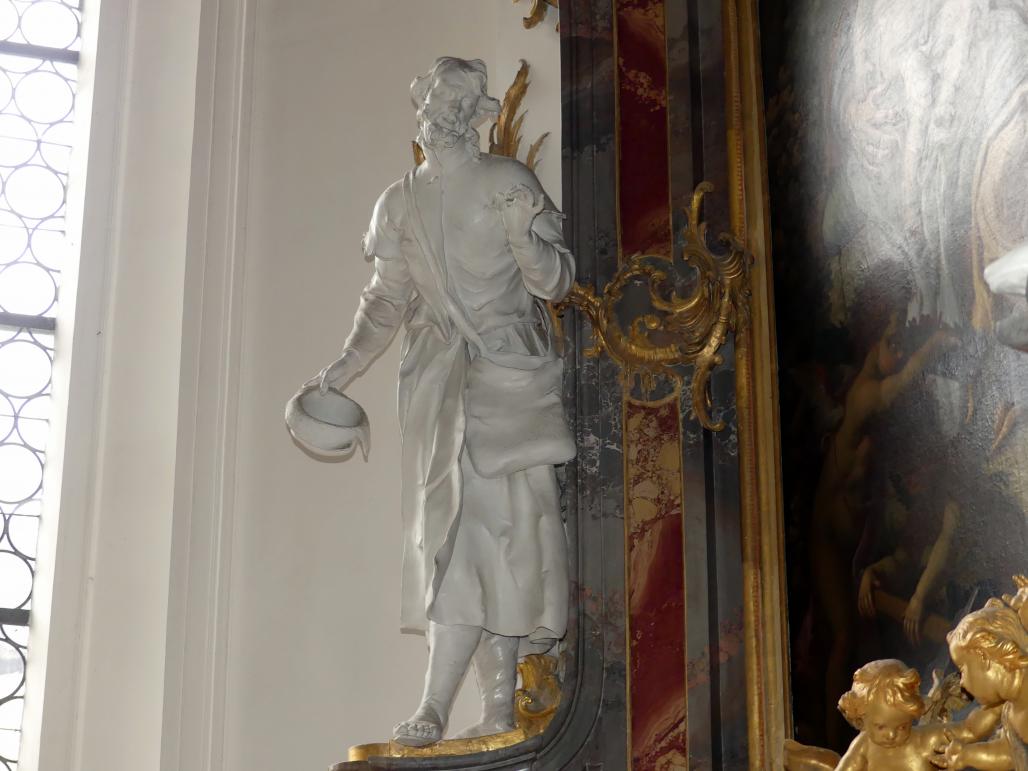 Johann Joseph Christian (1727–1777), Stuckfiguren, Zwiefalten, ehemalige Benediktiner-Abteikirche, heute Pfarr- und Wallfahrtskirche Unserer Lieben Frau, 1744–1755, Bild 98/109