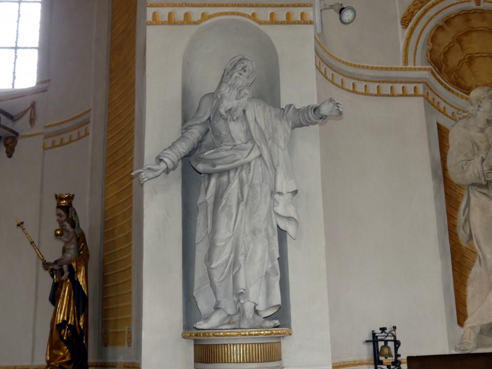 Franz Joseph Friedrich Christian (1772–1792), König David und Prophet, Zell (Riedlingen), Pfarrkirche St. Gallus, 1780, Bild 1/9