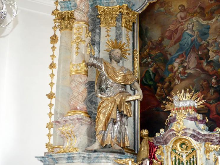 Simon Sorg (1740–1792), Hochaltar, Pettenreuth, Pfarrkirche Mariä Himmelfahrt, 1740–1742, Bild 2/10