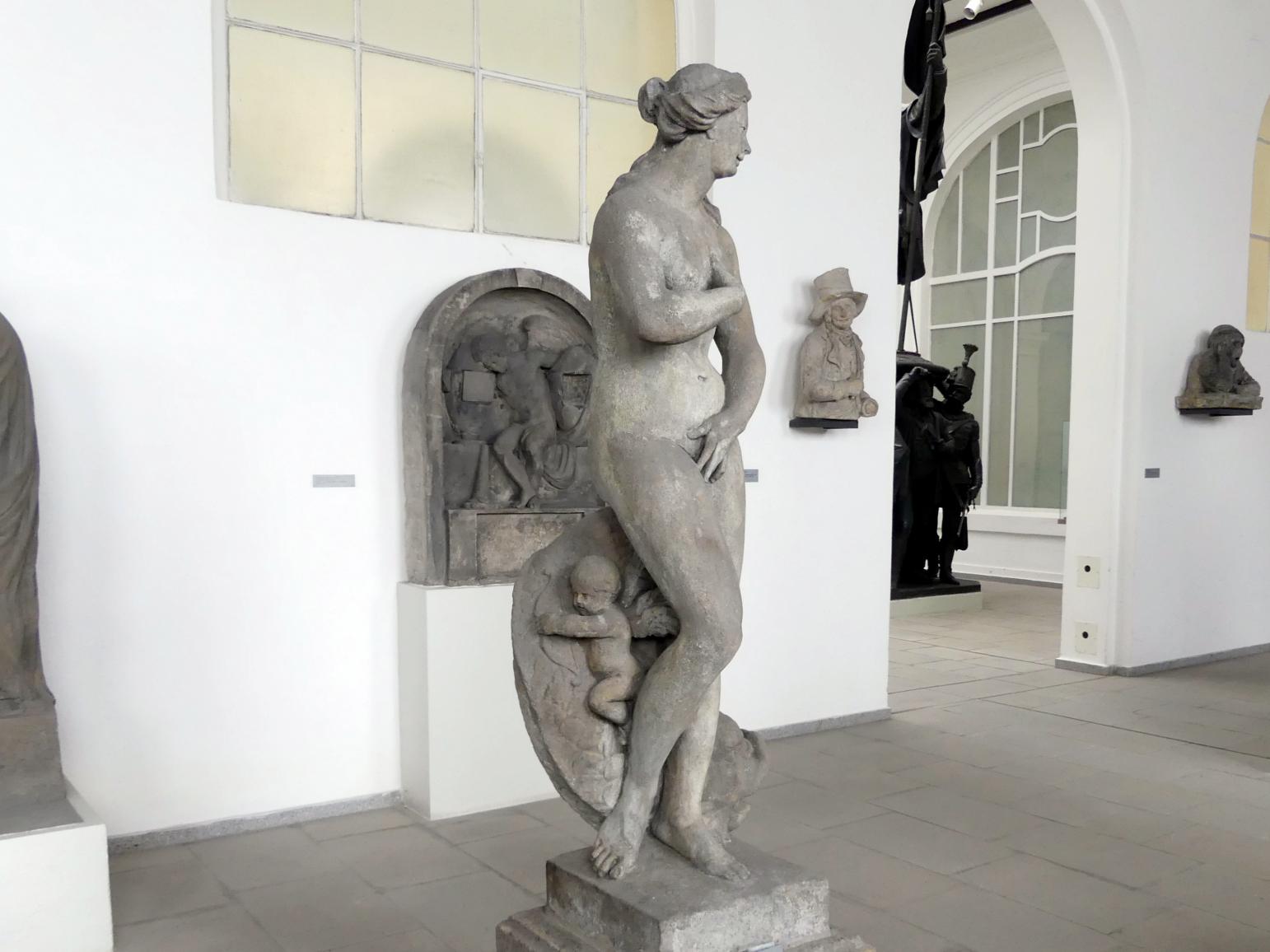 Venus, Prag-Neustadt, Villa Amerika Nr. 462, heute Antonín-Dvořák-Museum, jetzt Prag-Holešovice, Lapidarium, Saal 7, 2. Hälfte 18. Jhd., Bild 3/3