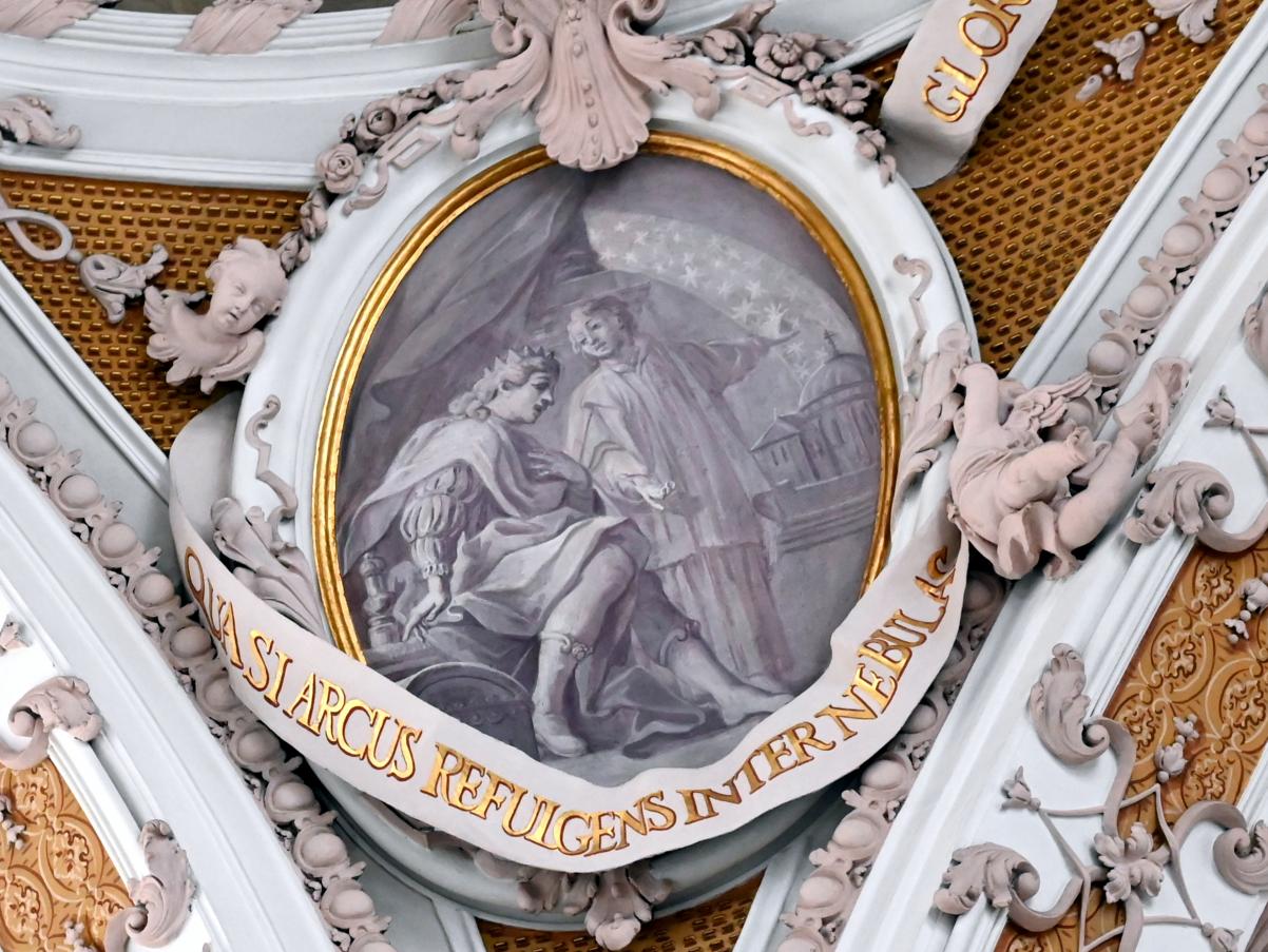 Cosmas Damian Asam (1713–1738), Vier Szenen aus dem Leben des Heiligen Jakobus, Innsbruck, ehem. Stadtpfarrkirche, heute Dom zu St. Jakob, 1722–1723, Bild 4/4