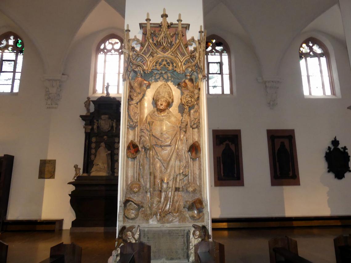 Tilman Riemenschneider (1487–1523), Grabmal des Fürstbischofs Rudolf von Scherenberg, Würzburg, Dom St. Kilian, 1496–1499