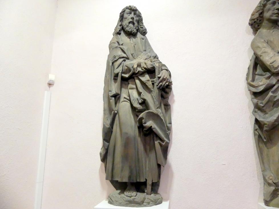 Tilman Riemenschneider (1487–1523), Apostel Paulus, Würzburg, Marienkapelle, jetzt Würzburg, Museum für Franken (ehem. Mainfränkisches Museum), Riemenschneider-Saal, 1500–1506