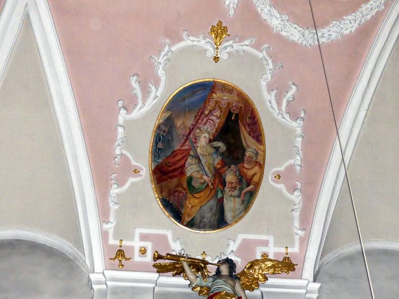 Cosmas Damian Asam (1713–1738), Hauptfresko, Hohenfels (Oberpfalz), Pfarrkirche St. Ulrich, 1717, Bild 13/16