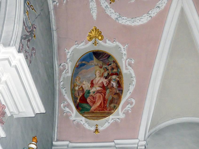 Cosmas Damian Asam (1713–1738), Hauptfresko, Hohenfels (Oberpfalz), Pfarrkirche St. Ulrich, 1717, Bild 15/16