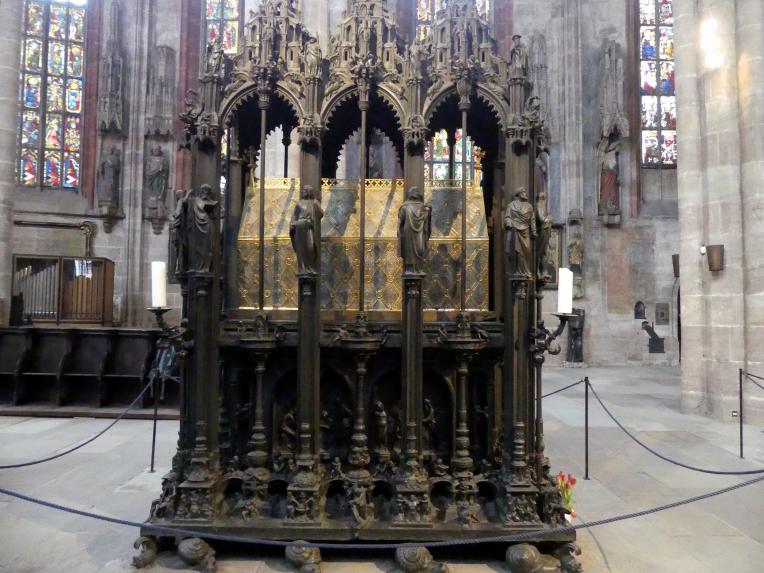 Peter Vischer der Ältere
 (1486–1525), Grab des Hl. Sebaldus, Nürnberg, Kirche St. Sebald, 1507–1512