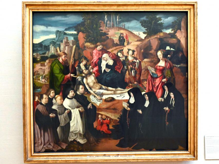 Cornelis Engebrechtsz (1501–1522), Beweinung Christi, München, Alte Pinakothek, Obergeschoss Saal IIa, um 1520