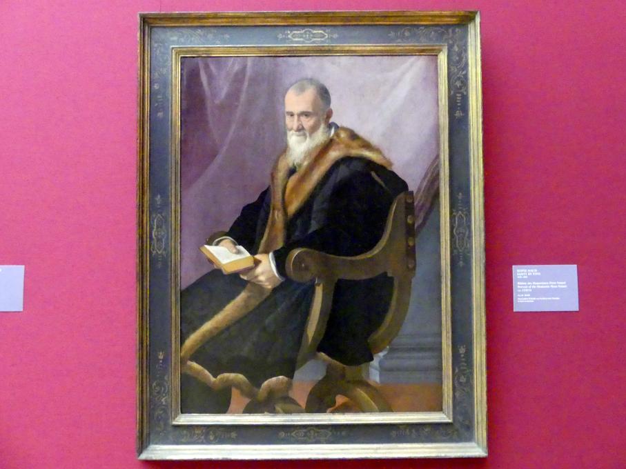 Santi di Tito (Kopie) (1572), Bildnis des Humanisten Piero Vettori, München, Alte Pinakothek, Obergeschoss Saal IV, 1570–1574, Bild 1/2