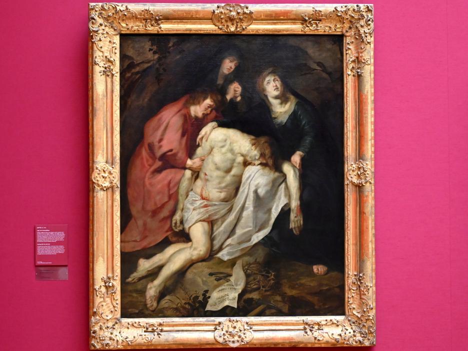 Peter Paul Rubens (Schule) (1613–1620), Beweinung Christi, München, Alte Pinakothek, Obergeschoss Saal VI, um 1620, Bild 1/3