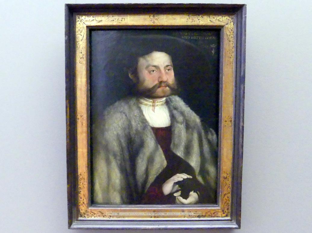 Martin Schaffner (1497–1532), Eitel Hans Besserer, München, Alte Pinakothek, Erdgeschoss Saal IIb, um 1525–1530, Bild 1/2