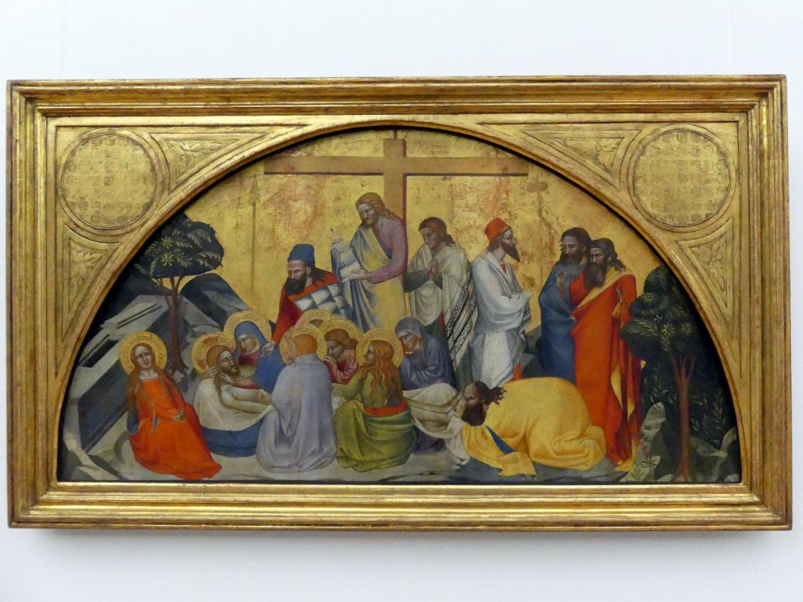 Cenni di Francesco di ser Cenni (1375), Beweinung Christi, München, Alte Pinakothek, Obergeschoss Kabinett 1-3, um 1375, Bild 1/2