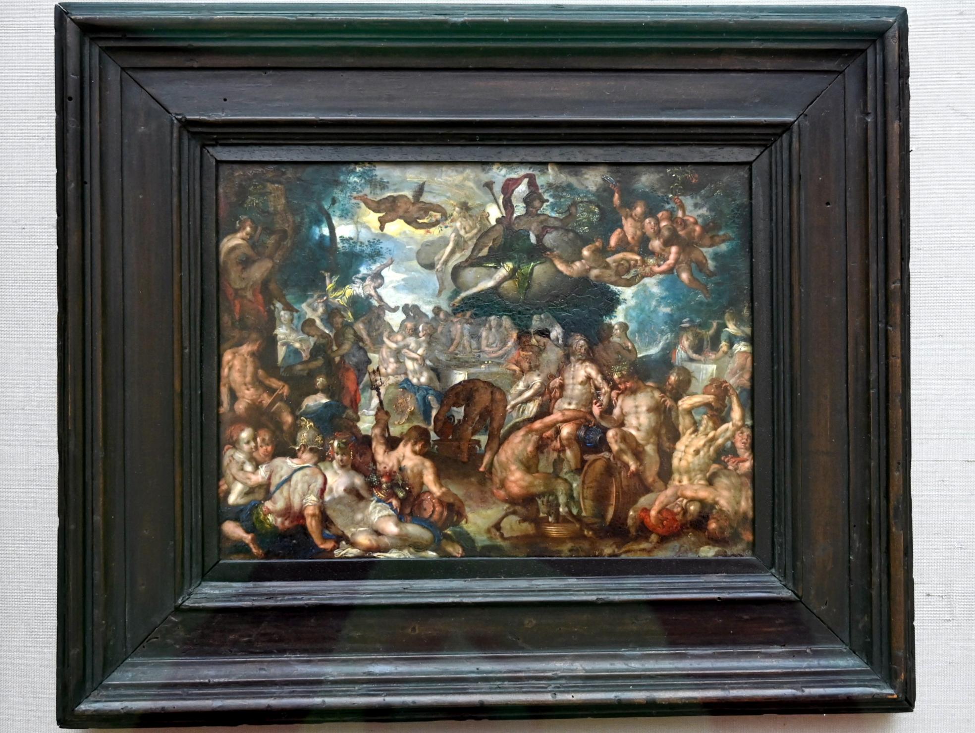 Joachim Anthonisz. Wtewael (1595–1615), Die Hochzeit von Peleus und Thetis, München, Alte Pinakothek, Obergeschoss Kabinett 13, um 1592–1600