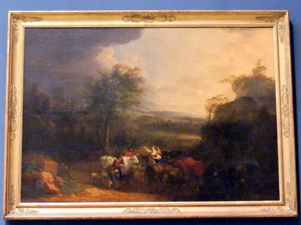 Daniel Hien (1768), Ideale Landschaft, Nürnberg, Germanisches Nationalmuseum, Saal 129, 1768, Bild 1/2