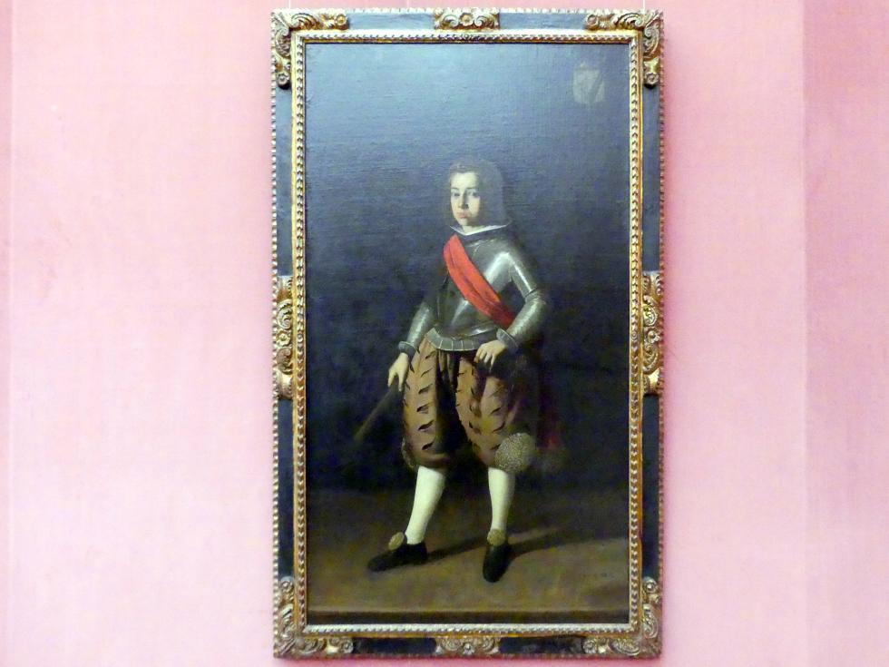 Francisco de Zurbarán y Salazar (1628–1661), Don Alonso Verdugo de Albornoz (1623-1695), Berlin, Gemäldegalerie ("Berliner Wunder"), Saal XIII, um 1635