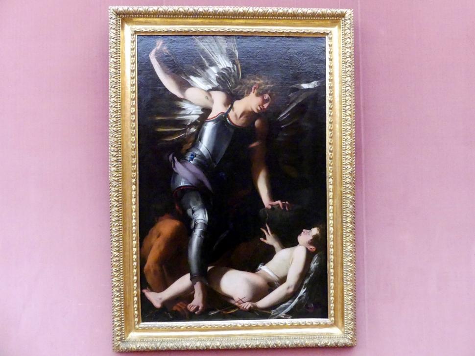 Giovanni Baglione (1602–1606), Der himmlische Amor besiegt den irdischen Amor, Berlin, Gemäldegalerie ("Berliner Wunder"), Saal XIV, um 1602–1603