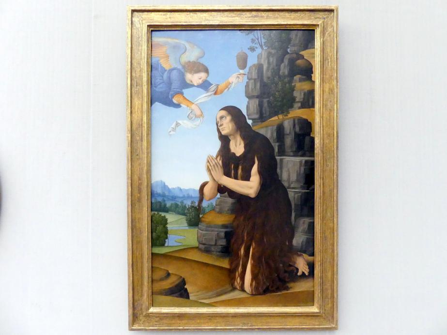Lorenzo di Credi (1480–1520), Die hl. Maria Ägyptiaca, Berlin, Gemäldegalerie ("Berliner Wunder"), Saal XVIII, Undatiert