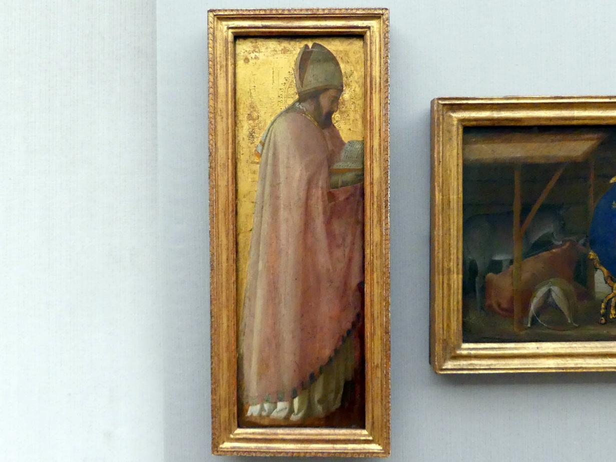 Masaccio (1426–1428), Der hl. Augustinus (?), Berlin, Gemäldegalerie ("Berliner Wunder"), Kabinett 39, 1426, Bild 1/2