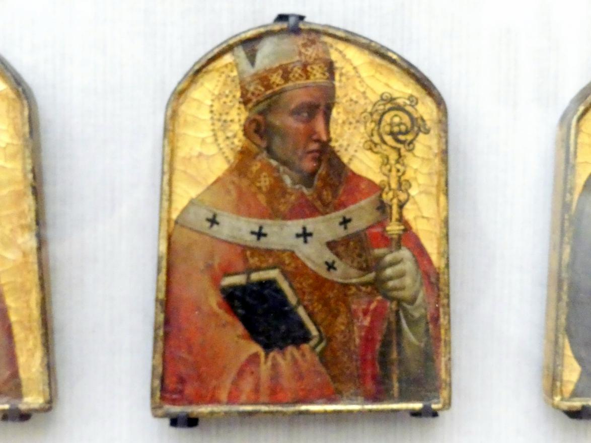 Antonio Veneziano (1386), Weibliche Heilige, hl. Bischof, hl. Franziskaner, Berlin, Gemäldegalerie ("Berliner Wunder"), Kabinett 41, Undatiert, Bild 3/5
