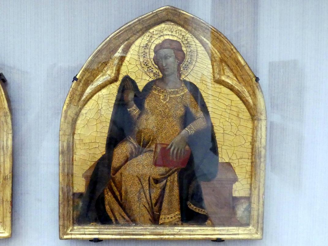 Antonio Veneziano (1386), Die Verkündigung an Maria, Berlin, Gemäldegalerie ("Berliner Wunder"), Kabinett 41, Undatiert, Bild 3/4