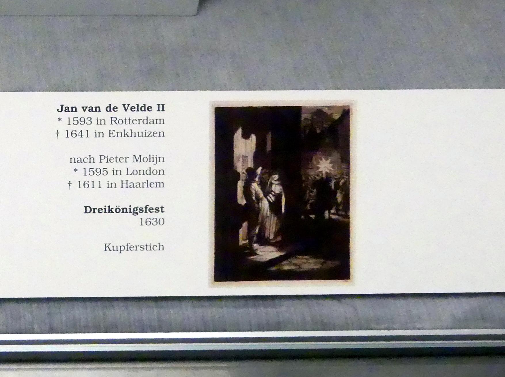 Rembrandt (Rembrandt Harmenszoon van Rijn) (1627–1669), Stern von Bethlehem, Nachtstück, Berlin, Gemäldegalerie ("Berliner Wunder"), Kabinett 5, um 1651, Bild 3/3