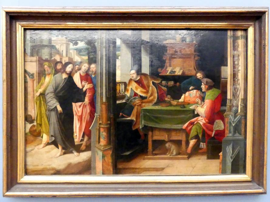Cornelis Engebrechtsz (1501–1522), Die Berufung des Matthäus zum Apostelamt, Berlin, Gemäldegalerie ("Berliner Wunder"), Kabinett 6, Undatiert