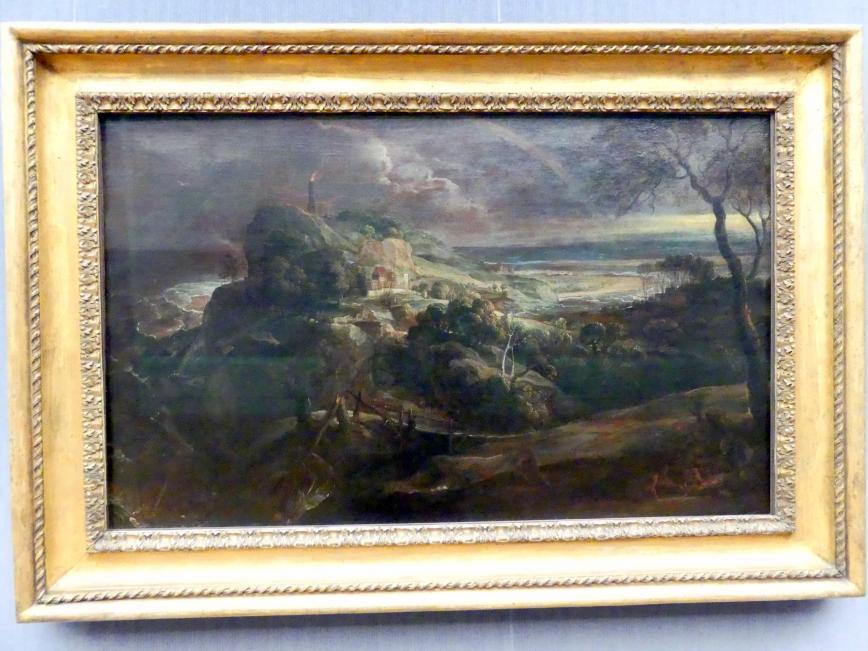 Peter Paul Rubens (1598–1640), Landschaft mit dem Schiffbruch des Paulus, Berlin, Gemäldegalerie ("Berliner Wunder"), Kabinett 9, um 1620–1625, Bild 1/2