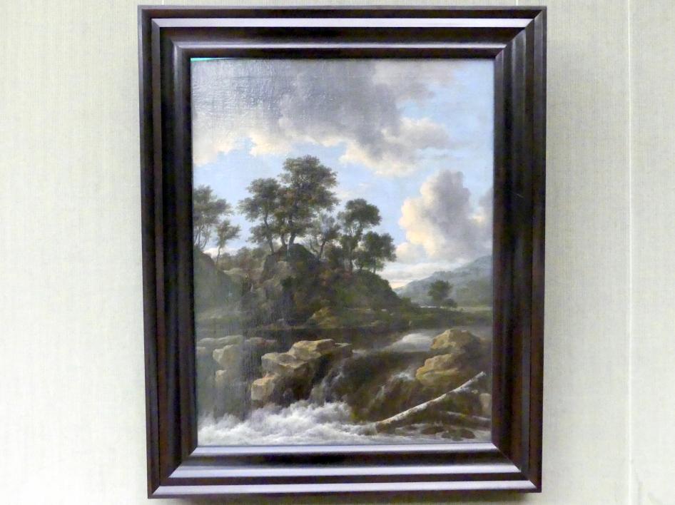 Jacob van Ruisdael (1646–1677), Der Wasserfall, Berlin, Gemäldegalerie ("Berliner Wunder"), Kabinett 15, Undatiert