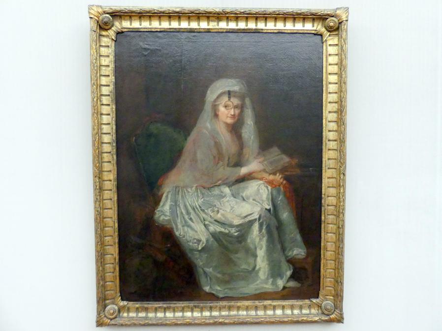Anna Dorothea Therbusch (1769–1782), Selbstbildnis, Berlin, Gemäldegalerie ("Berliner Wunder"), Kabinett 22, 1782, Bild 1/2