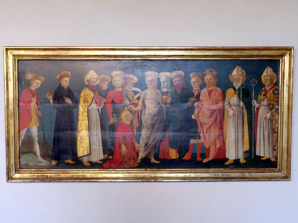 Piero della Francesca (Nachfolger) (Undatiert), Noli me tangere, Prag, Nationalgalerie im Palais Sternberg, 1. Obergeschoss, Saal 5, Undatiert, Bild 1/2