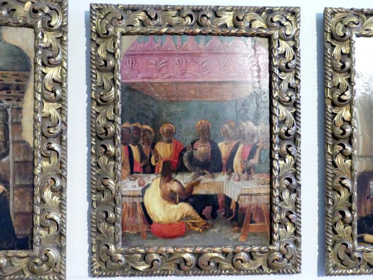 Jacopo da Montagnana (Undatiert), Das letzte Abendmahl, Prag, Nationalgalerie im Palais Sternberg, 1. Obergeschoss, Saal 3, Undatiert