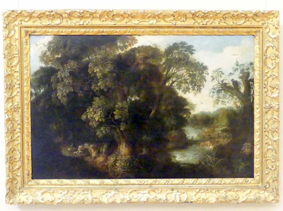 Alexander Keirincx (1635–1637), Waldlandschaft, Prag, Nationalgalerie im Palais Sternberg, 2. Obergeschoss, Saal 12, Undatiert, Bild 1/2