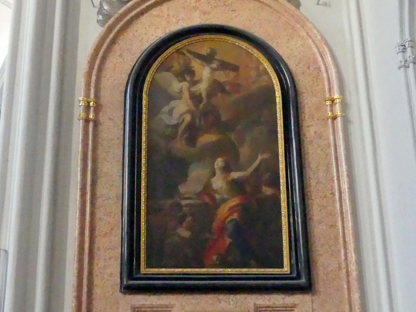 Johann Michael Rottmayr (1674–1730), Vision der hl. Maria Magdalena, Wien, Schloss Schönbrunn, Schlosskapelle Vermählung Mariae, jetzt Wien, Augustinerkirche, Undatiert