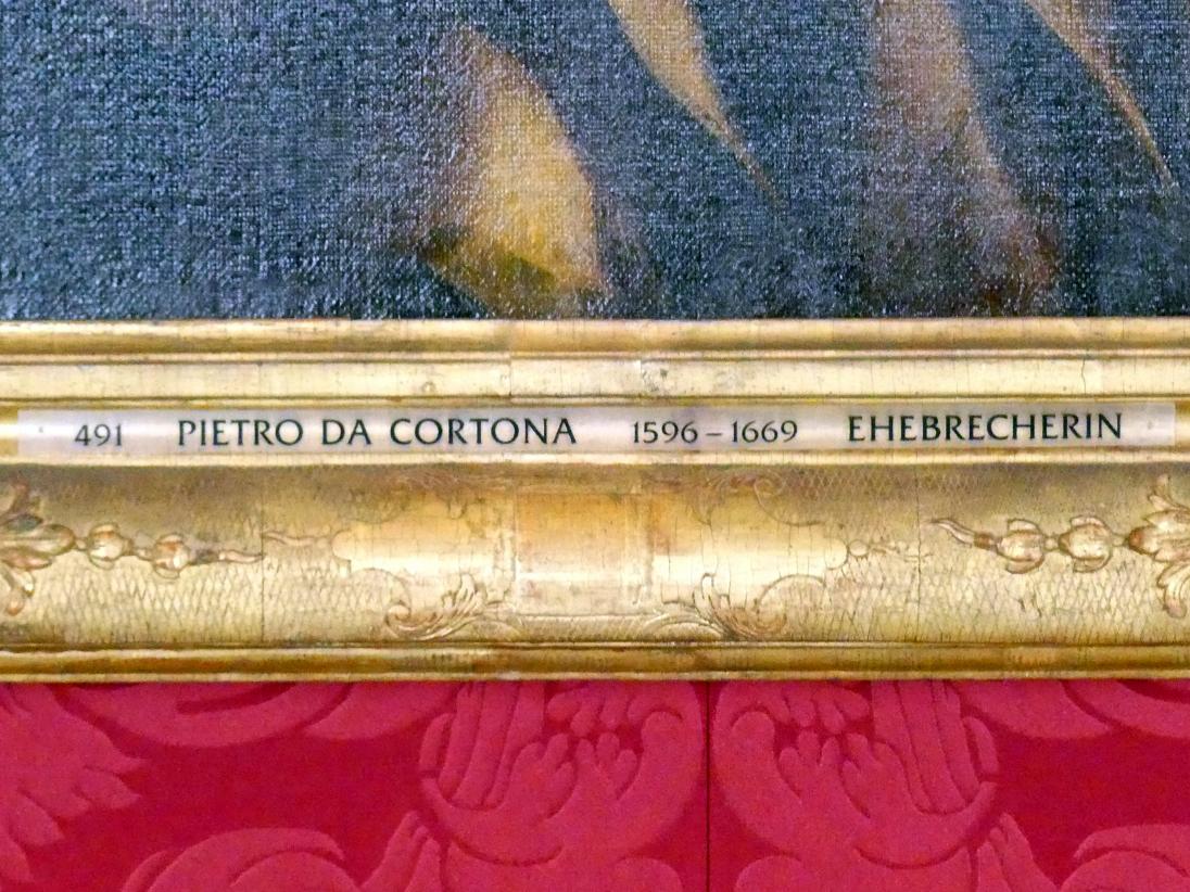 Pietro da Cortona (1622–1645), Ehebrecherin, Schleißheim, Staatsgalerie im Neuen Schloss, Große Galerie, Undatiert, Bild 2/2