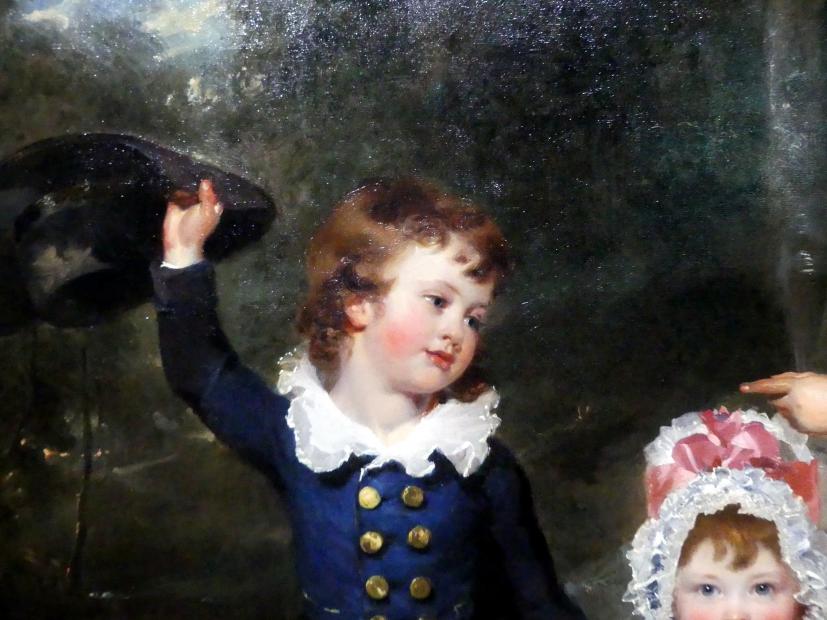 Thomas Lawrence (1789–1825), Bildnis der Kinder des Lord George Cavendish, Frankfurt am Main, Städel Museum, 2. Obergeschoss, Saal 16, 1790, Bild 3/5