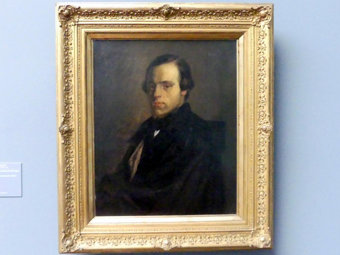 Jean-François Millet (1844–1874), Bildnis des Herrn le Courtois, des Schwagers des Künstlers, Frankfurt am Main, Städel Museum, 1. Obergeschoss, Saal 5, um 1841–1848