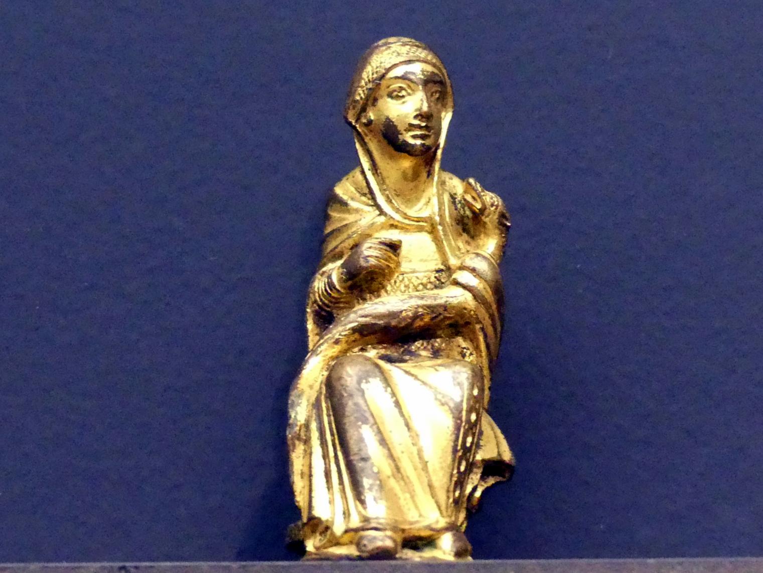 Prudentia (Personifikation der Klugheit), Frankfurt am Main, Liebieghaus Skulpturensammlung, Mittelalter 3 - große Kunst im kleinen Format, um 1160–1170
