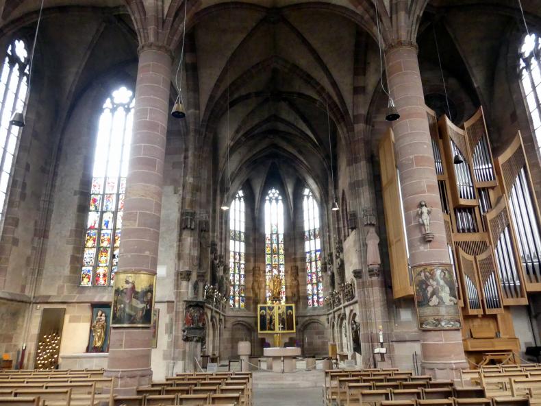 Peter Parler (Werkstatt) (1355–1390), Bau der Frauenkirche Nürnberg, Nürnberg, Stadtpfarrkirche Zu Unserer lieben Frau (Frauenkirche), 1352–1362, Bild 2/2
